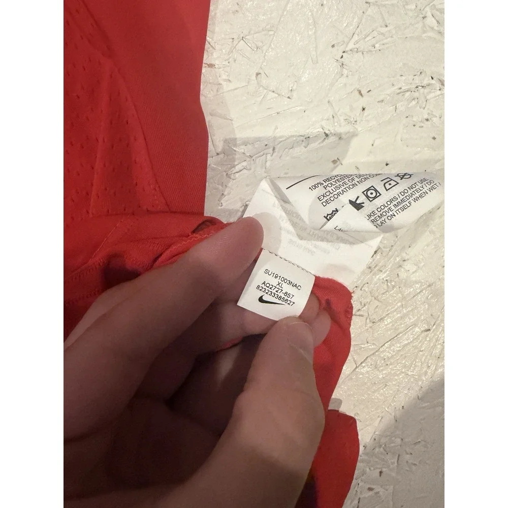 Nike Vaporknit Canada 2019 World Cup Home Soccer Jersey Womens XL AQ2727-657